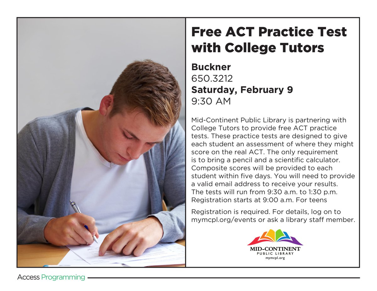 Free ACT Practice Test with College Tutors KC Parent Magazine