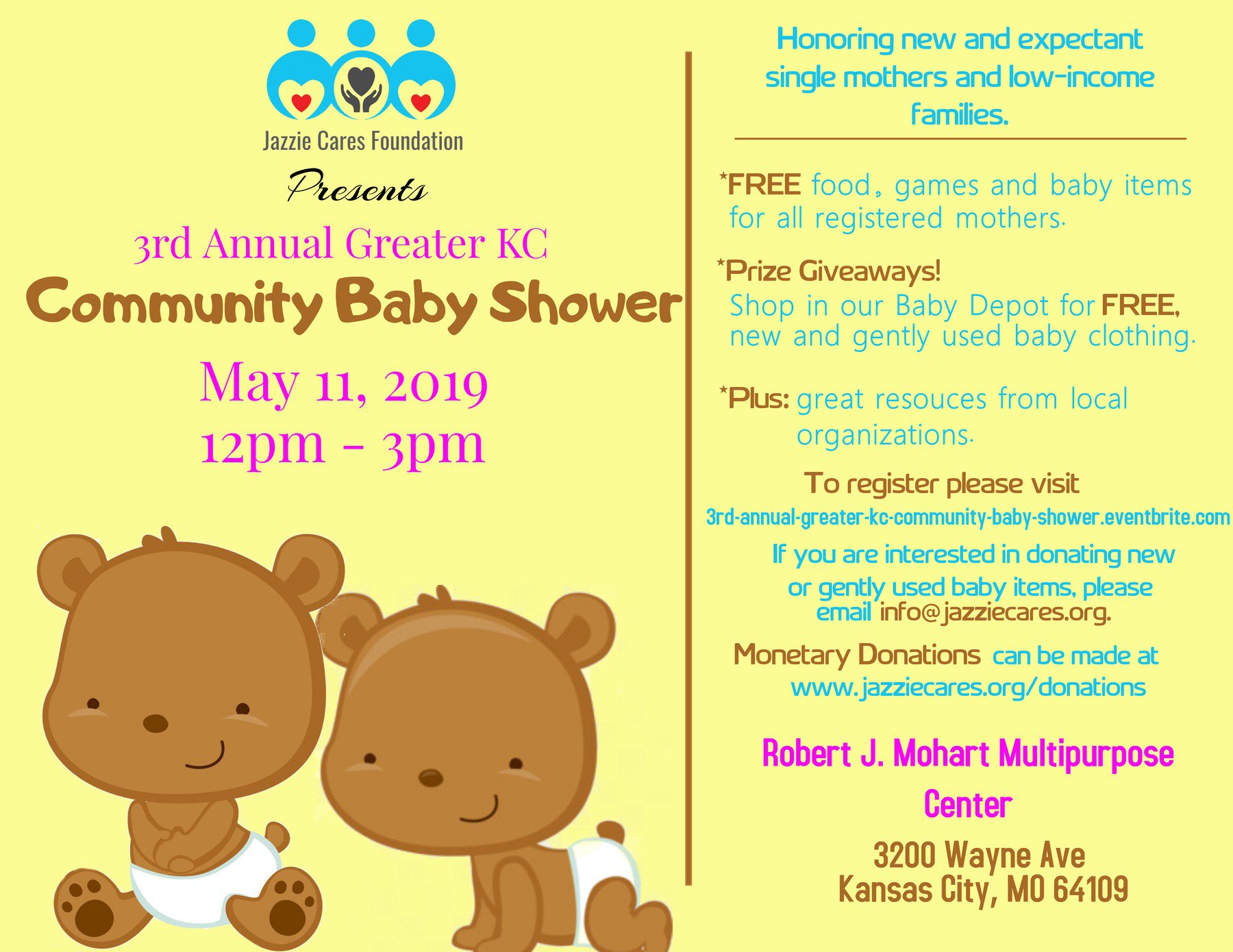 3rd Annual Greater Kc Community Baby Shower Kc Parent Magazine