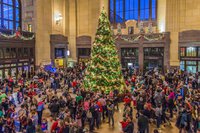 Union Station at Christmas
