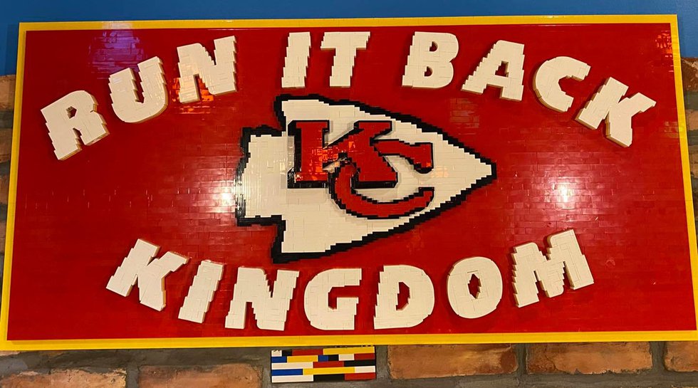 LEGO® Kansas City Chiefs Run It Back Flag Revealed!