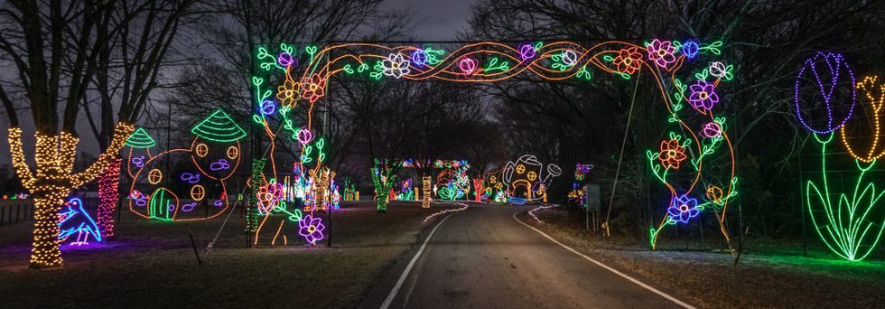 Longview lake store lights