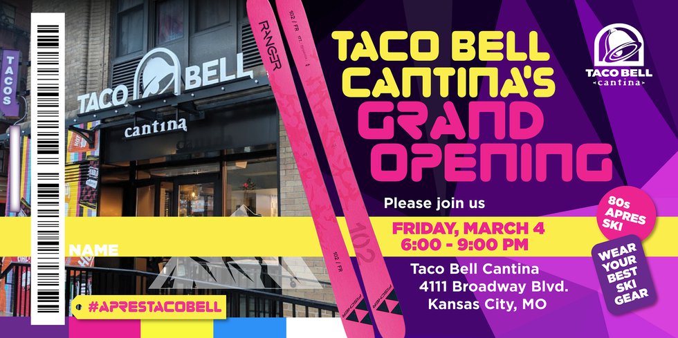 Kansas City Taco Bell Cantina Grand Opening Party