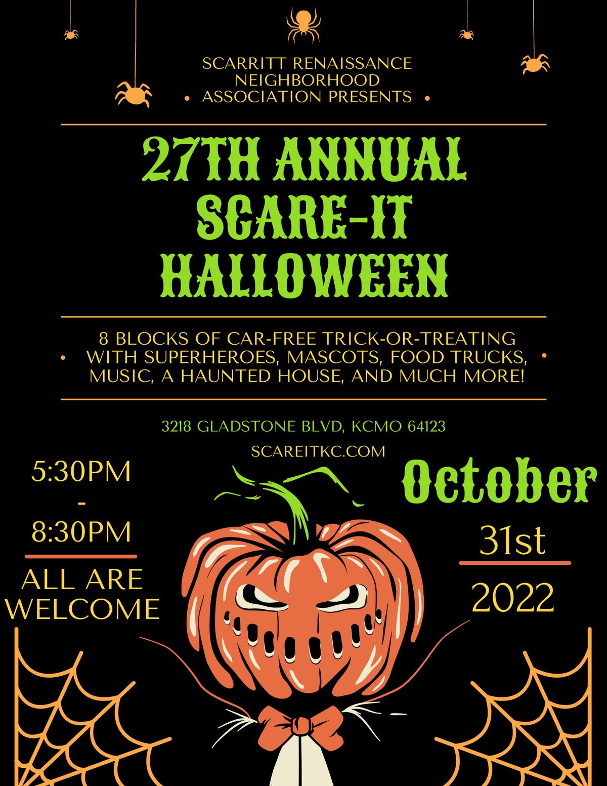 ScareIt Halloween An Annual Historic Northeast Tradition KC Parent