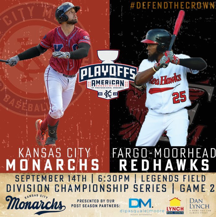 KC Monarchs Host Game 2 in West Division Championship Series KC