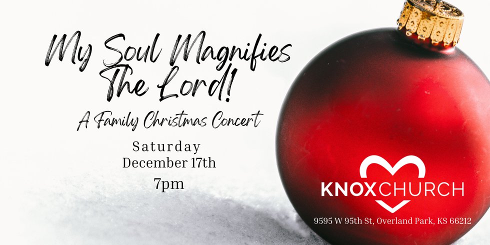 My Soul Magnifies The Lord! FB event cover - 1