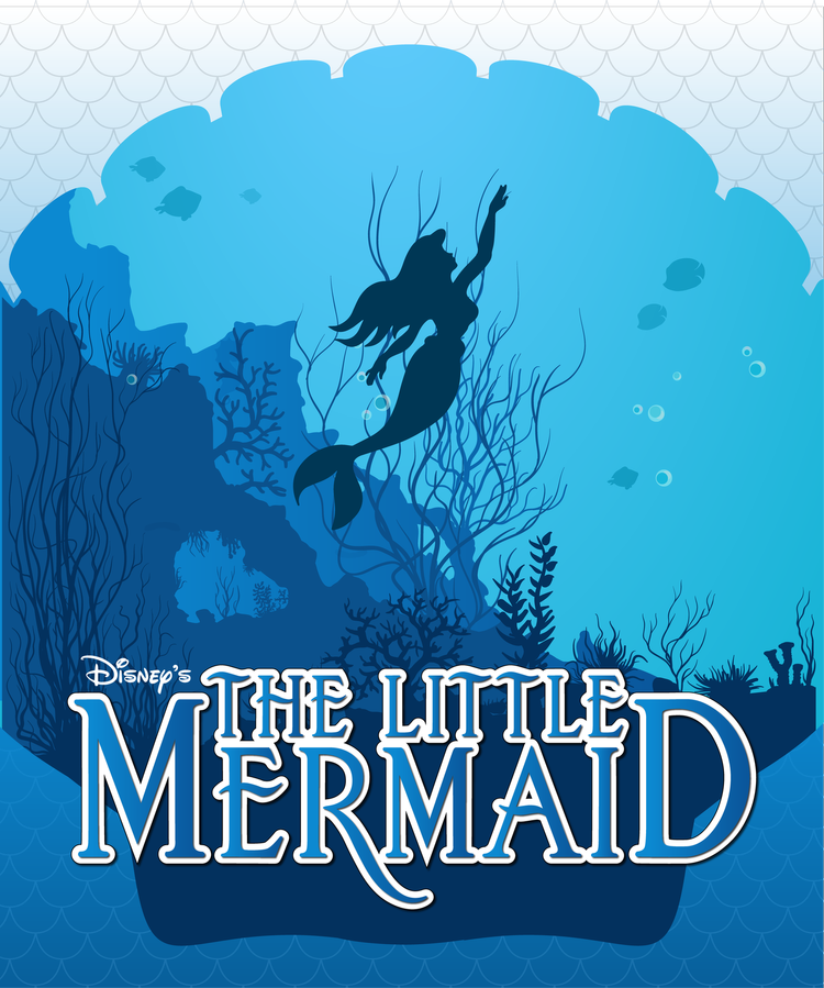 the little mermaid broadway logo