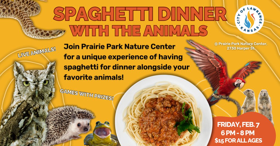 Comprehensive flyer archive - Spaghetti Dinner w/the Animals