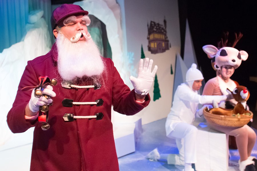 Review Rudolph the RedNosed Reindeer the Musical at The