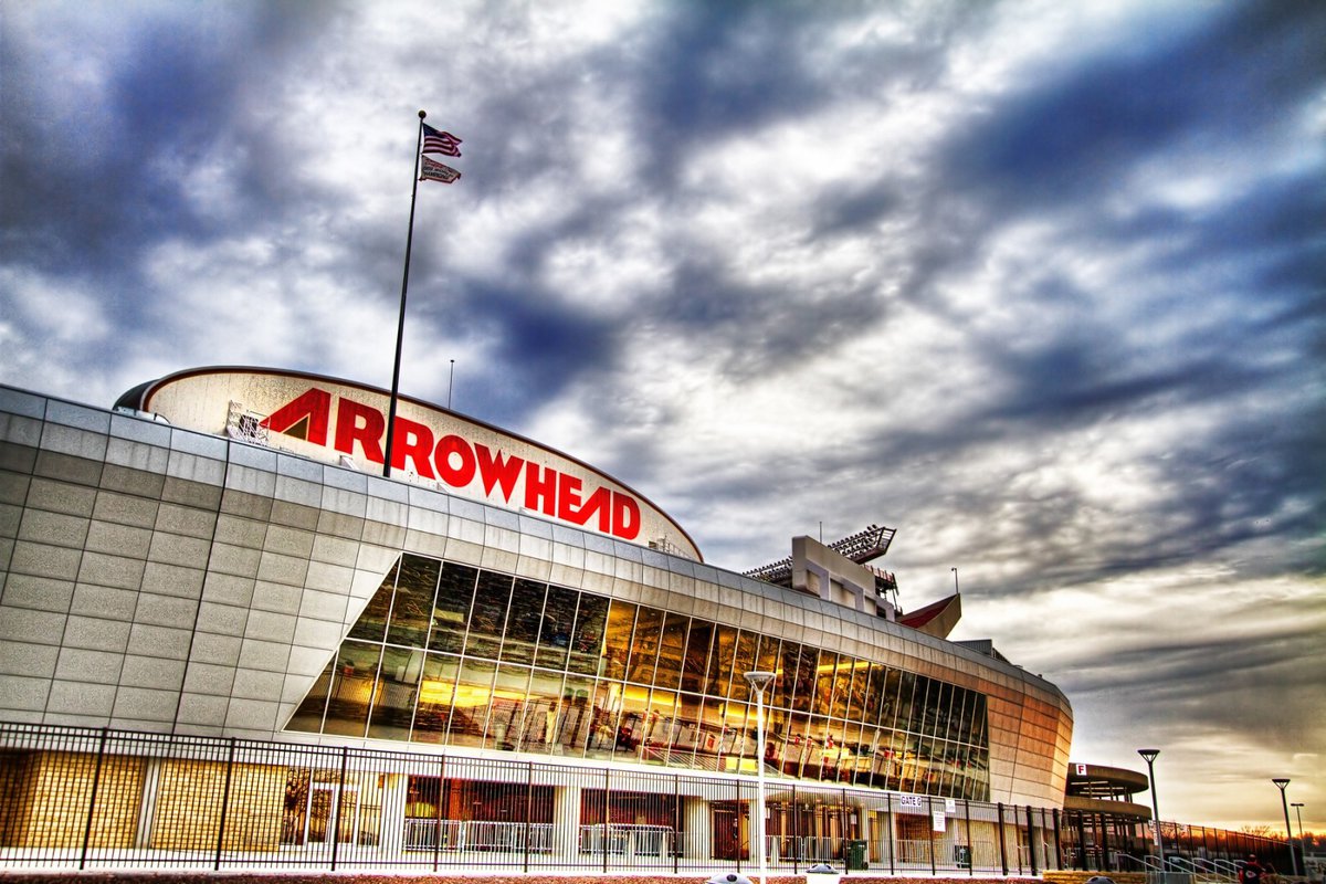 Arrowhead Stadium (KC Chiefs) - Nighttime